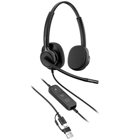 HP Poly Mission 425 Stereo USB-C+A