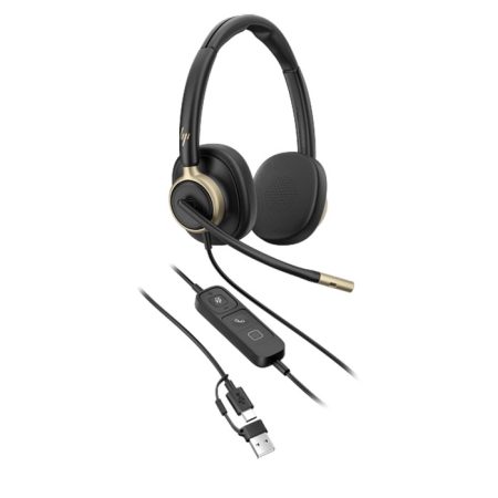 HP PolyMission 825 Stereo USB-A+C ANC